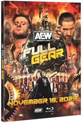 AEW - Full Gear 2023 Event Blu-Ray