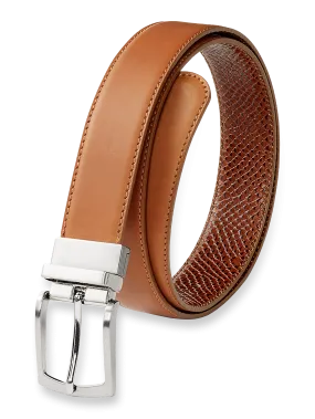 Cody Reversible Belt - Chestnut