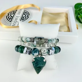 Evergreen Bracelet Set