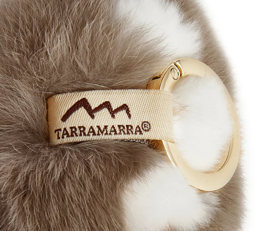 Fluffy Cat Paw Keyring