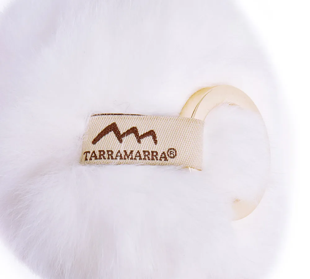 Fluffy Cat Paw Keyring