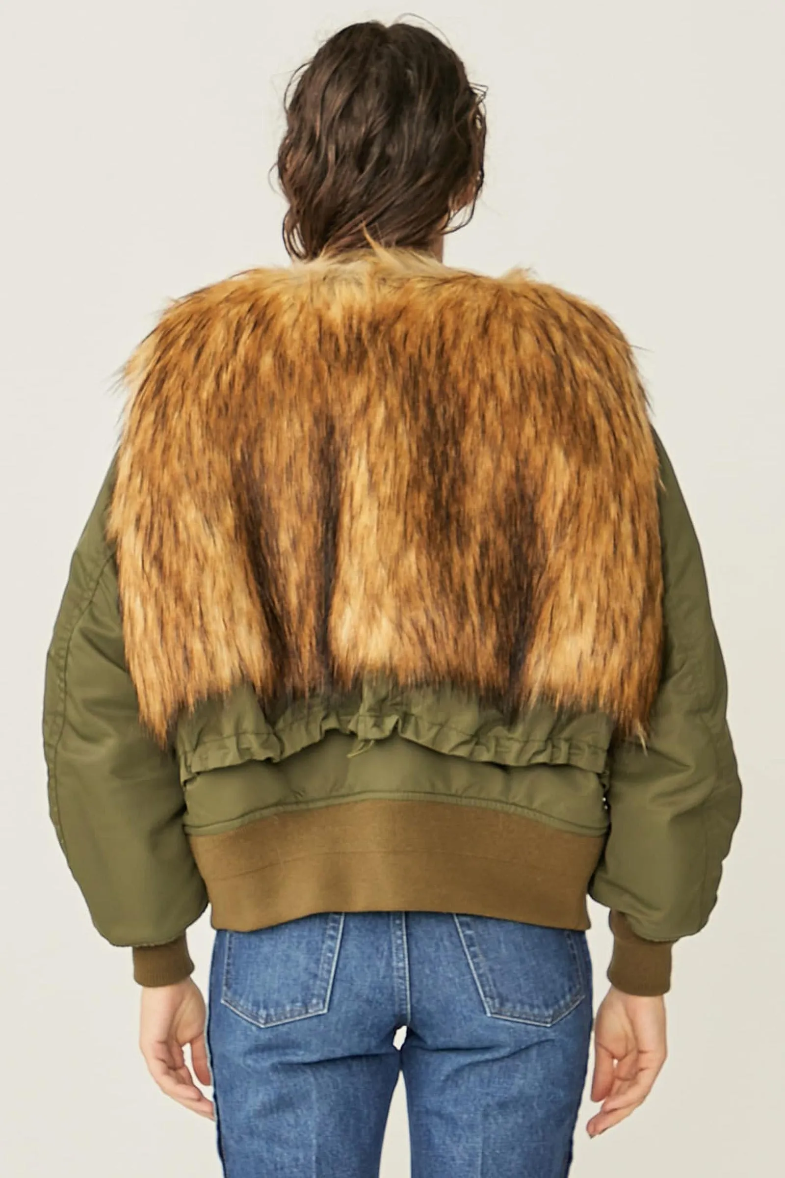 Fur Zip Blouson