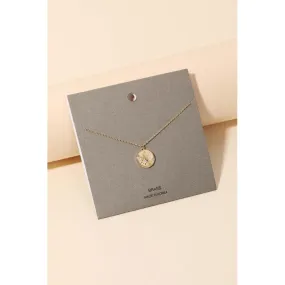 Star and Sky Coin Necklace