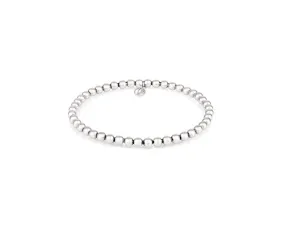 Stirata Sterling Silver Bracelet 6mm - 8"