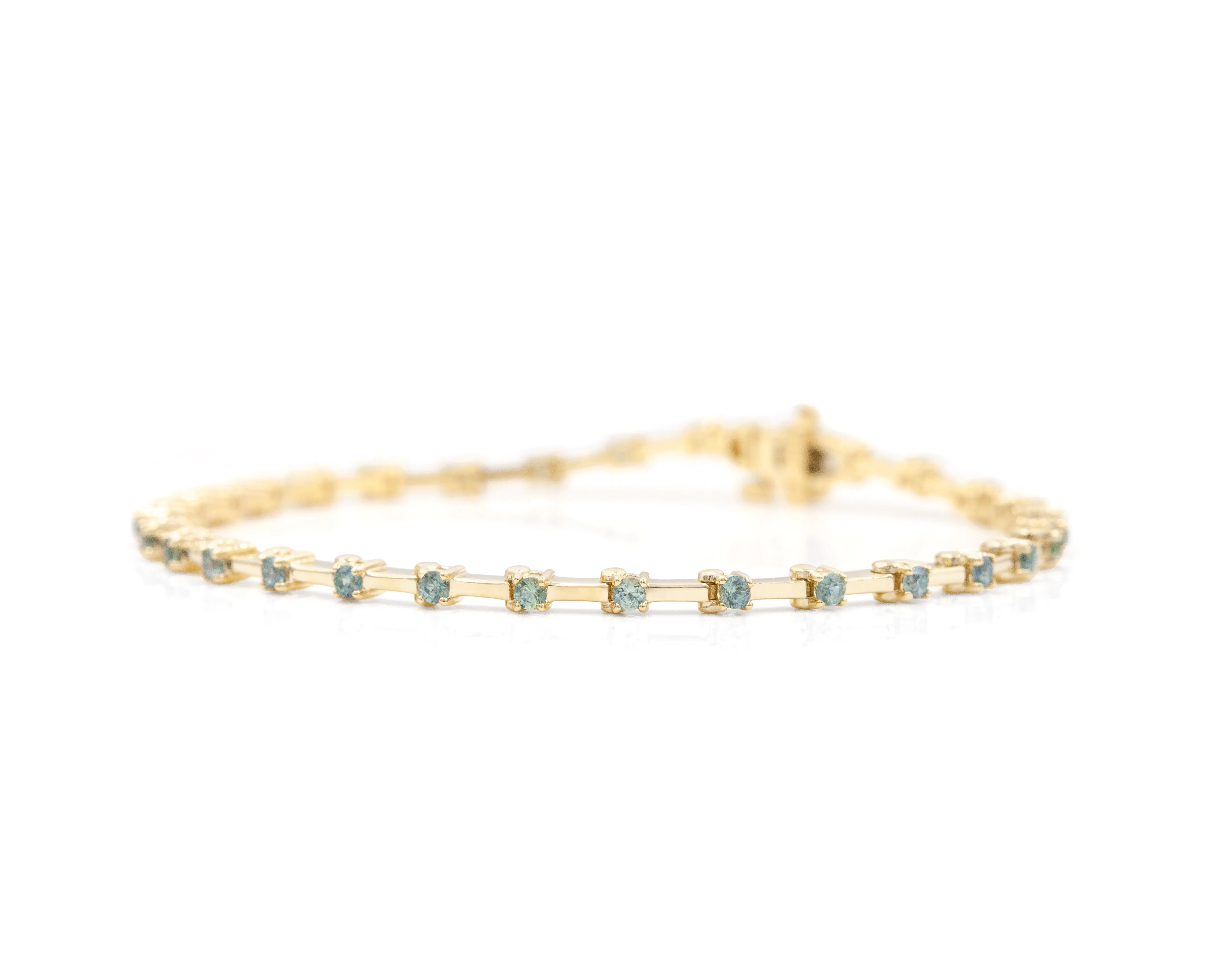 Teal Sapphire Et Cetera Bracelet