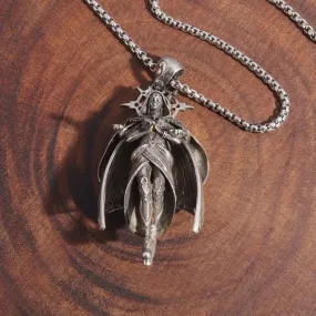 Witcher inspired Character Pendant Skull Necklace